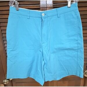 Vineyard Vines Links Shorts Mens 32 Aqua Blue Golf Preppy Coastal Classic